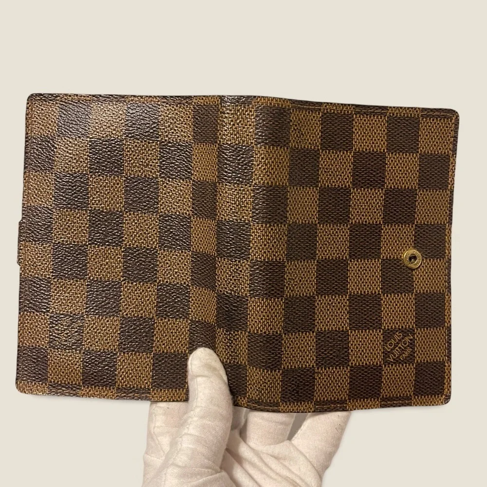 ✨SOLD✨Authentic Louis Vuitton Damier Ebene Agenda Cover PM - Picture 5 of 10